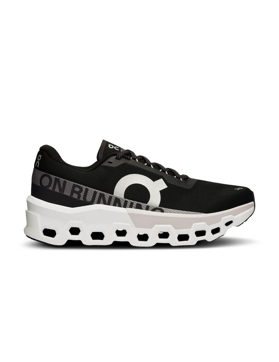 On Running Cloudmonster 2 negra blanca de hombre