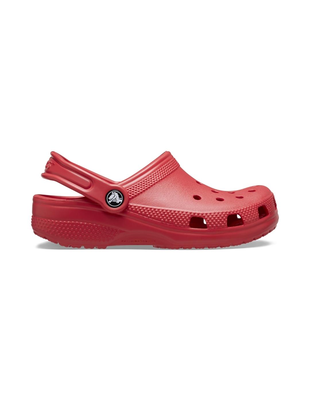 Zuecos Crocs Classic rosas de mujer