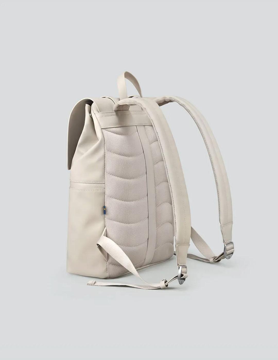 Mochila Gaston Luga Splash 2.0 13' beige de mujer
