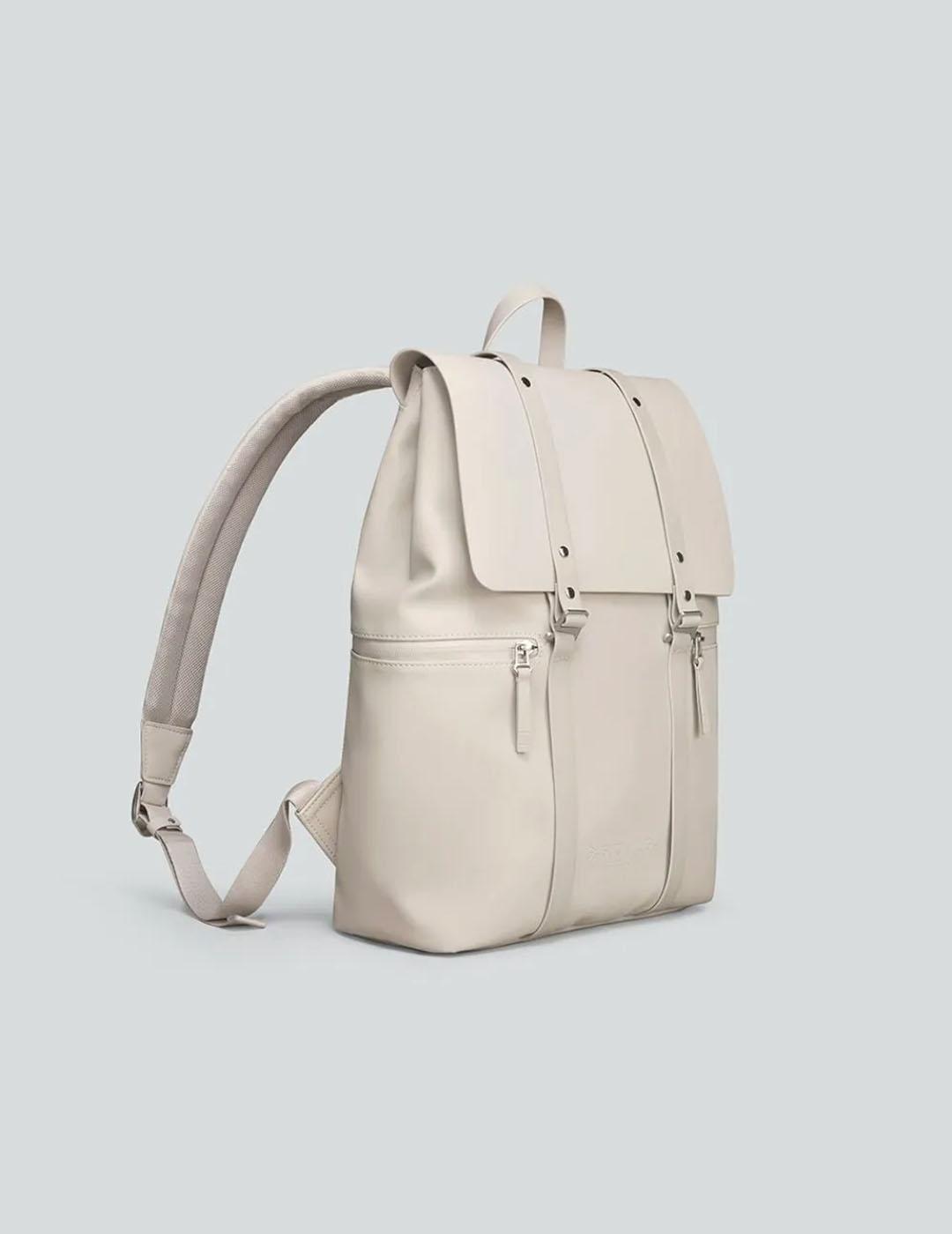 Mochila Gaston Luga Splash 2.0 13' beige de mujer