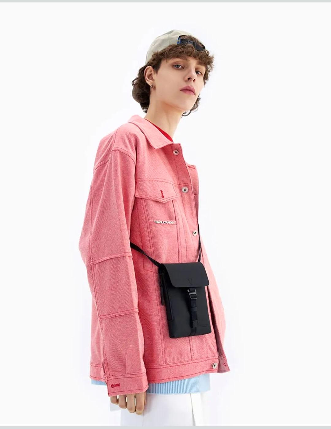 Bolso Gaston Luga Splash Mini Crossbody Bag negro de mujer