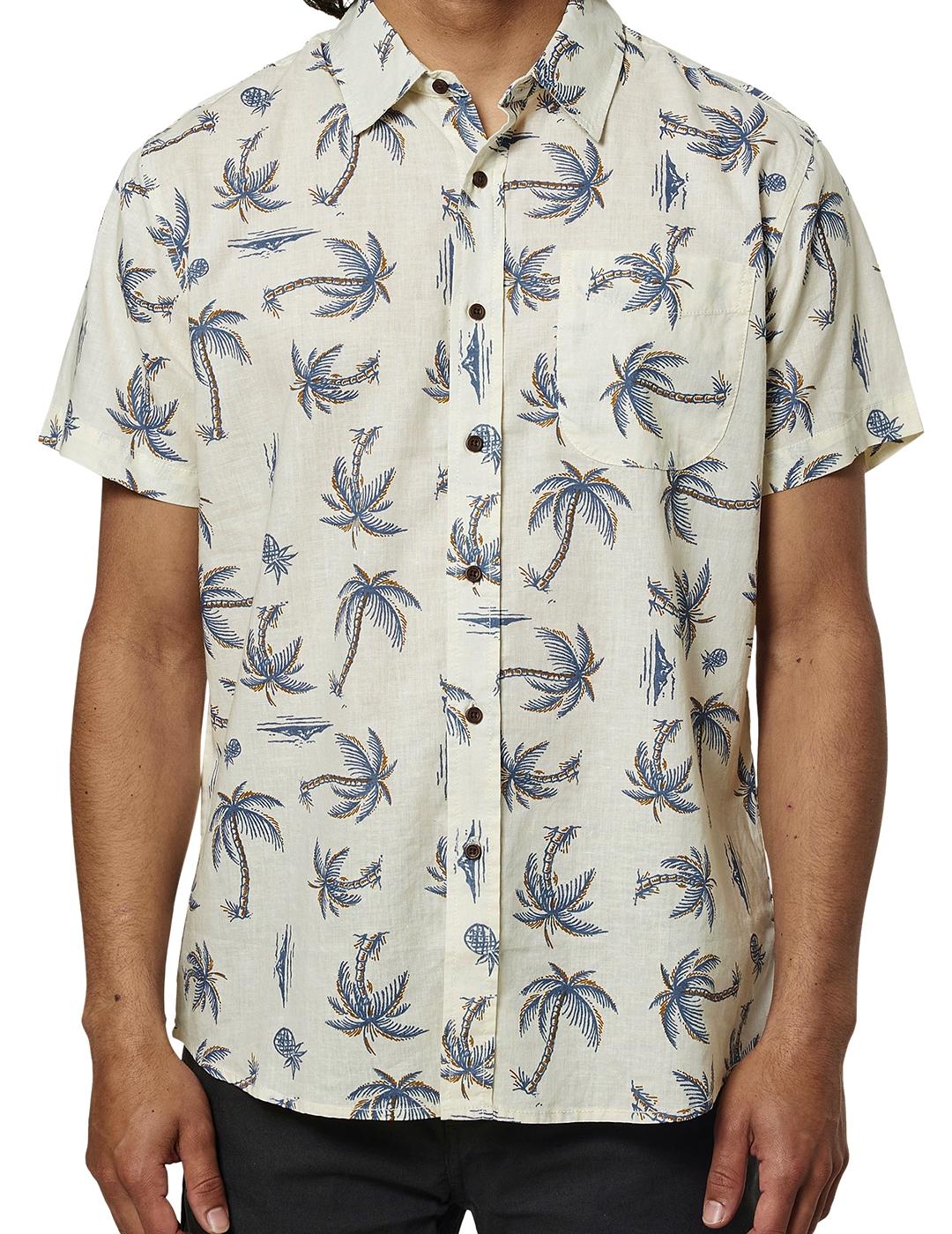 Camisa Katin Kingston Vintage blanca de hombre