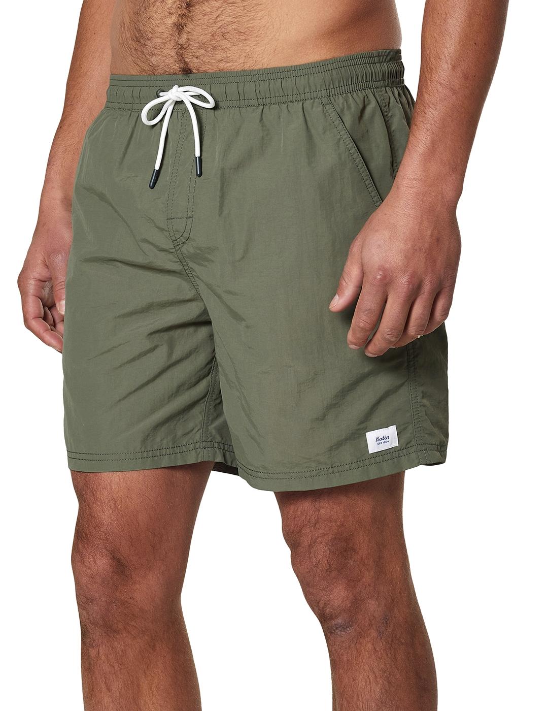 Bañador Katin Poolside Volley verde de hombre