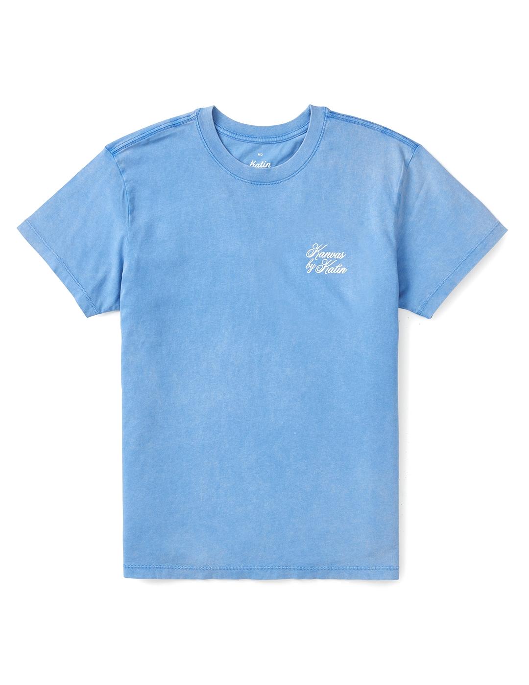 Camiseta Katin Royal Bay azul lavado de hombre