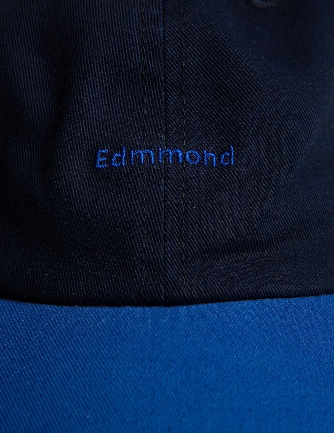 Gorra Edmmond Logo Bicolor marino azulón de hombre