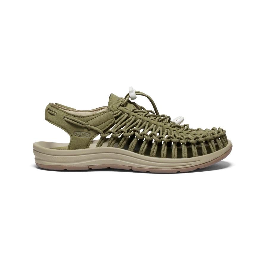 Sandalias Keen Uneek verde khaki de mujer
