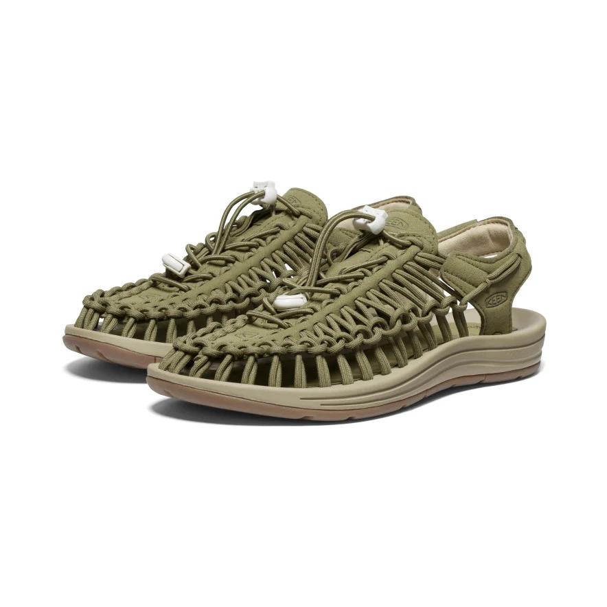 Sandalias Keen Uneek verde khaki de mujer