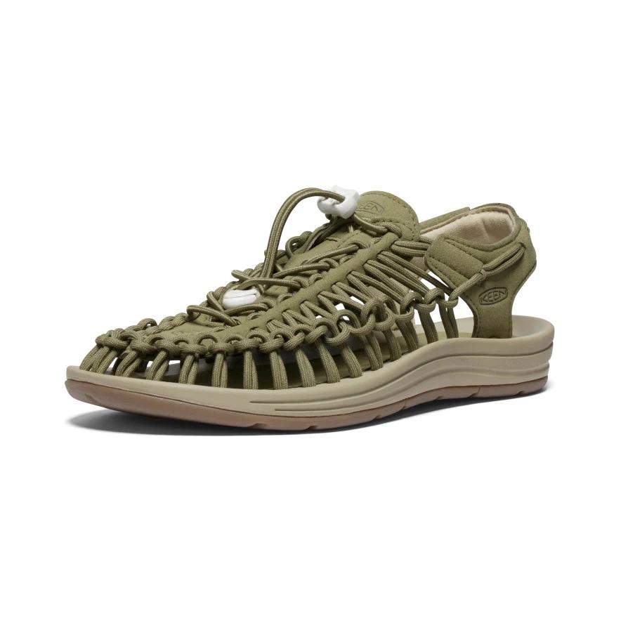 Sandalias Keen Uneek verde khaki de mujer