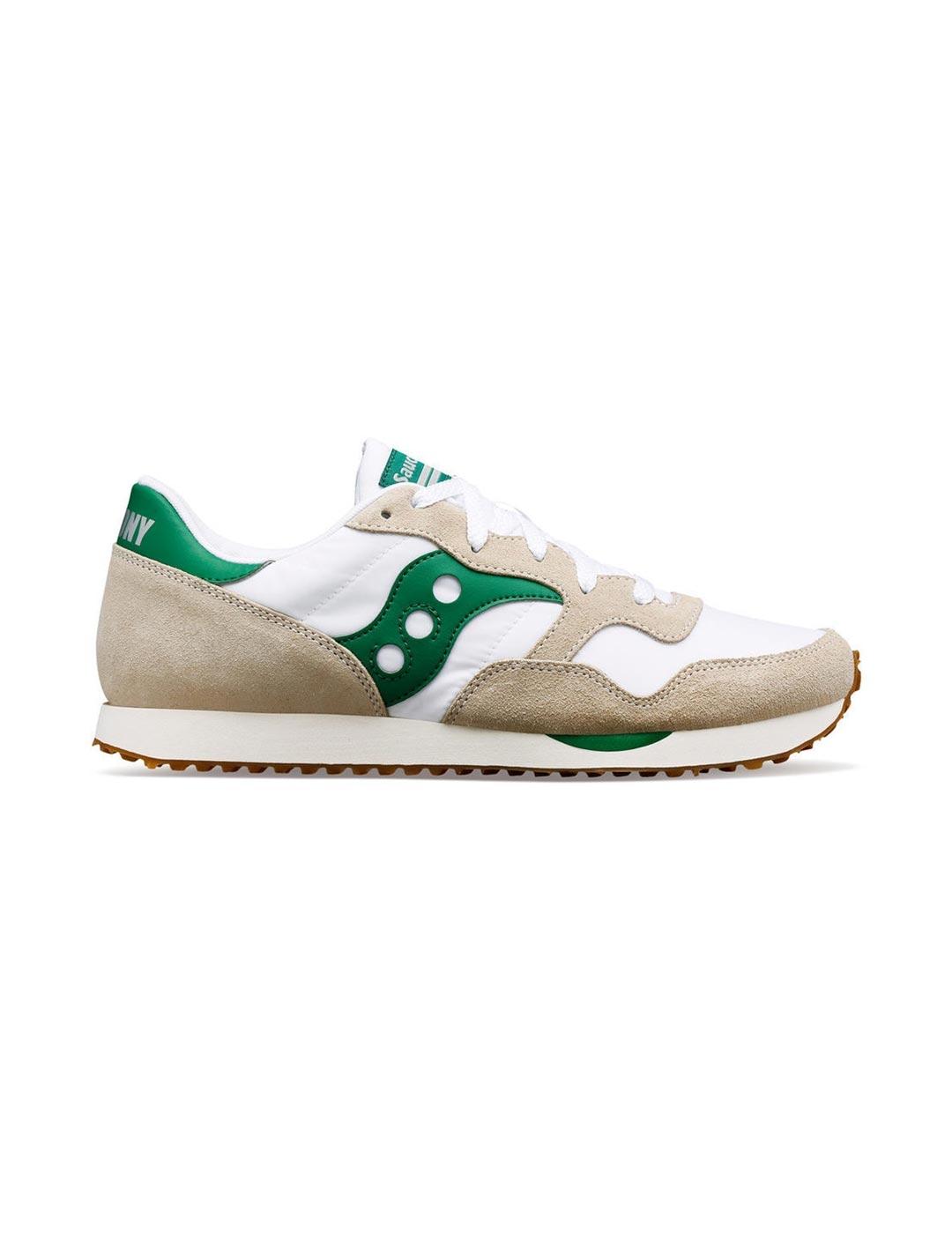 Zapatillas Saucony DXN Trainer blanca verde de hombre