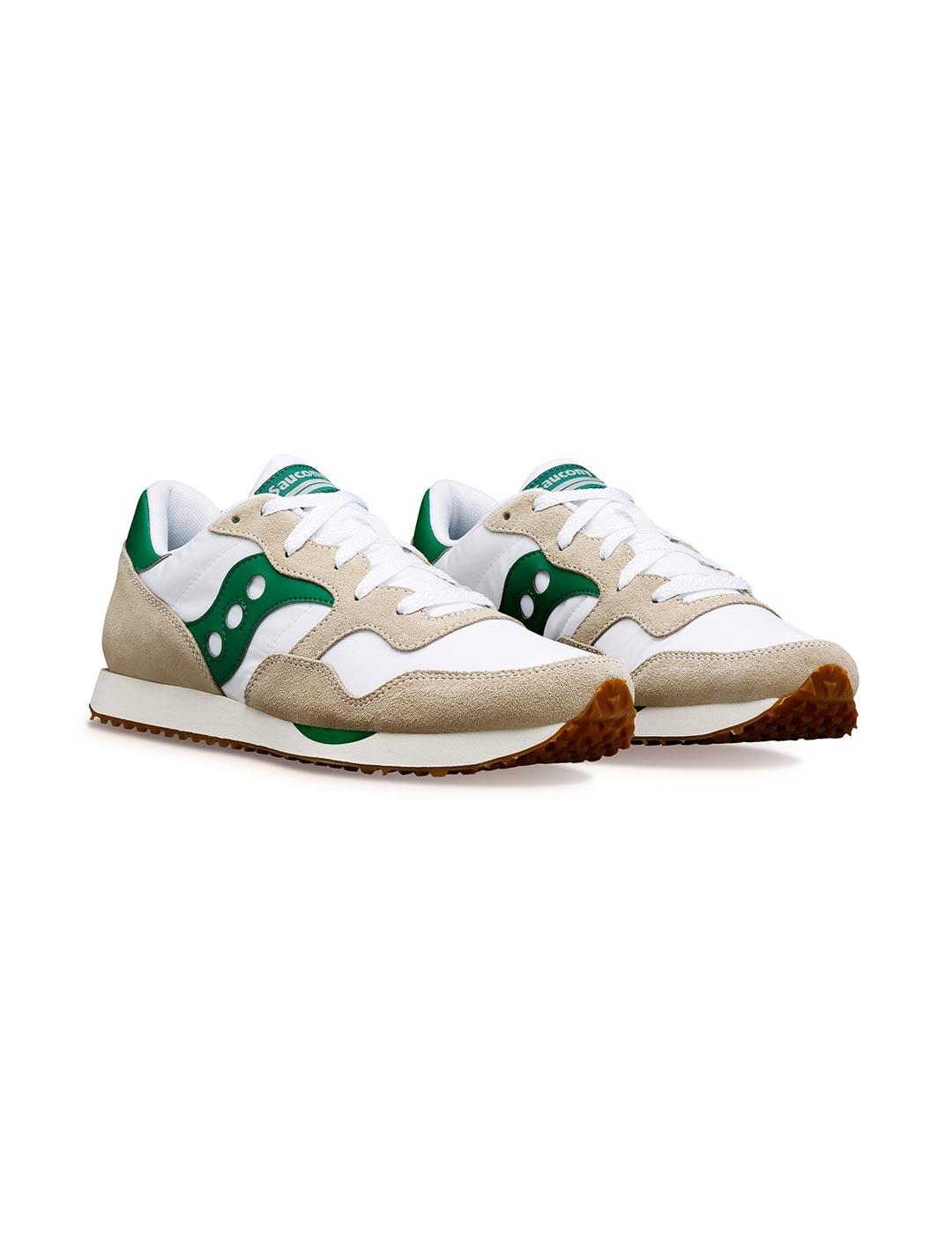 Zapatillas Saucony DXN Trainer blanca verde de hombre