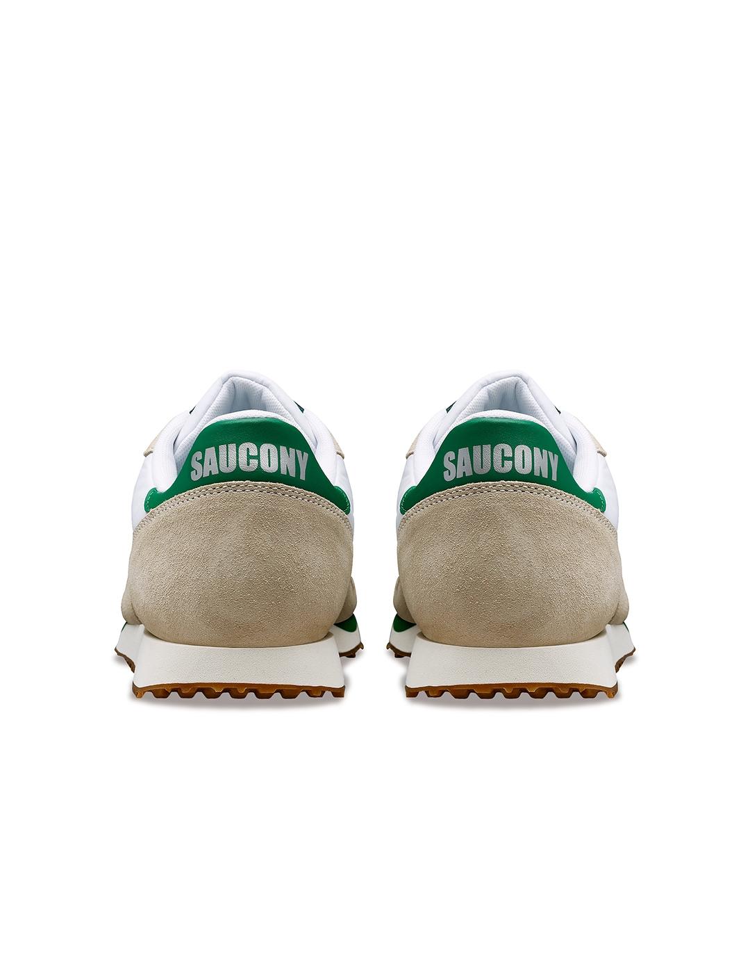 Zapatillas Saucony DXN Trainer blanca verde de hombre
