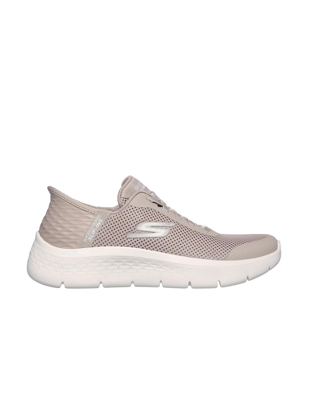 Zapatillas Skechers Go Walk Flex Grand Entry rosas de mujer