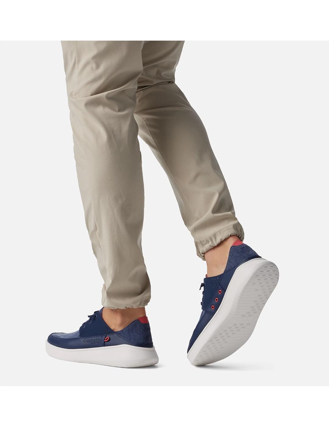 Zapatillas Columbia Boatside Relaxed Pfg marino de hombre