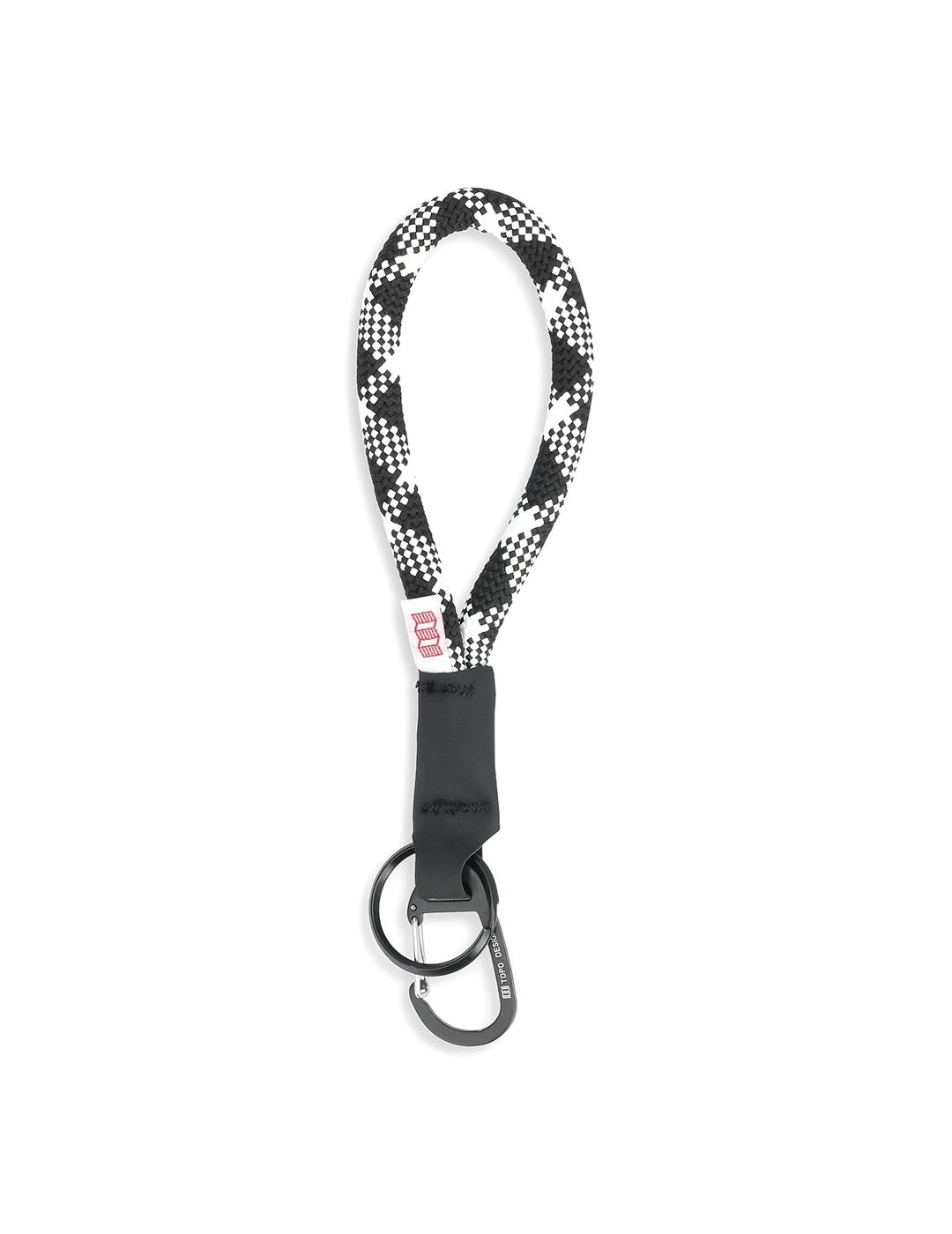 Llavero Topo Designs Crux Key Clip negro blanco