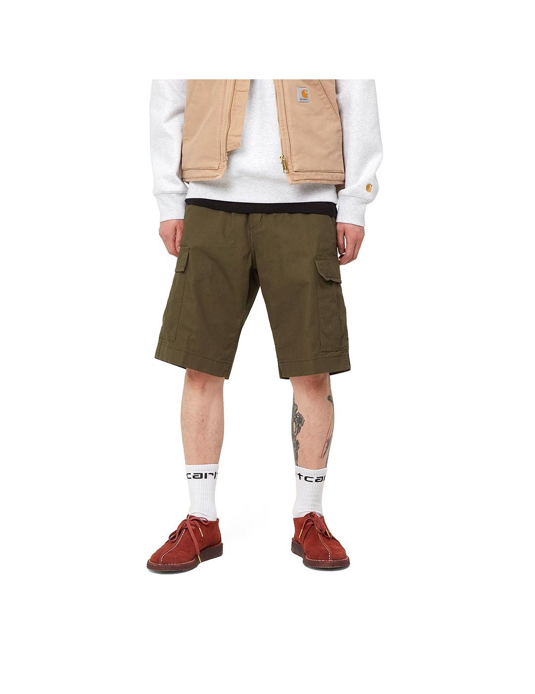 Bermuda Carhartt Wip Regular Cargo verde kakhi de hombre
