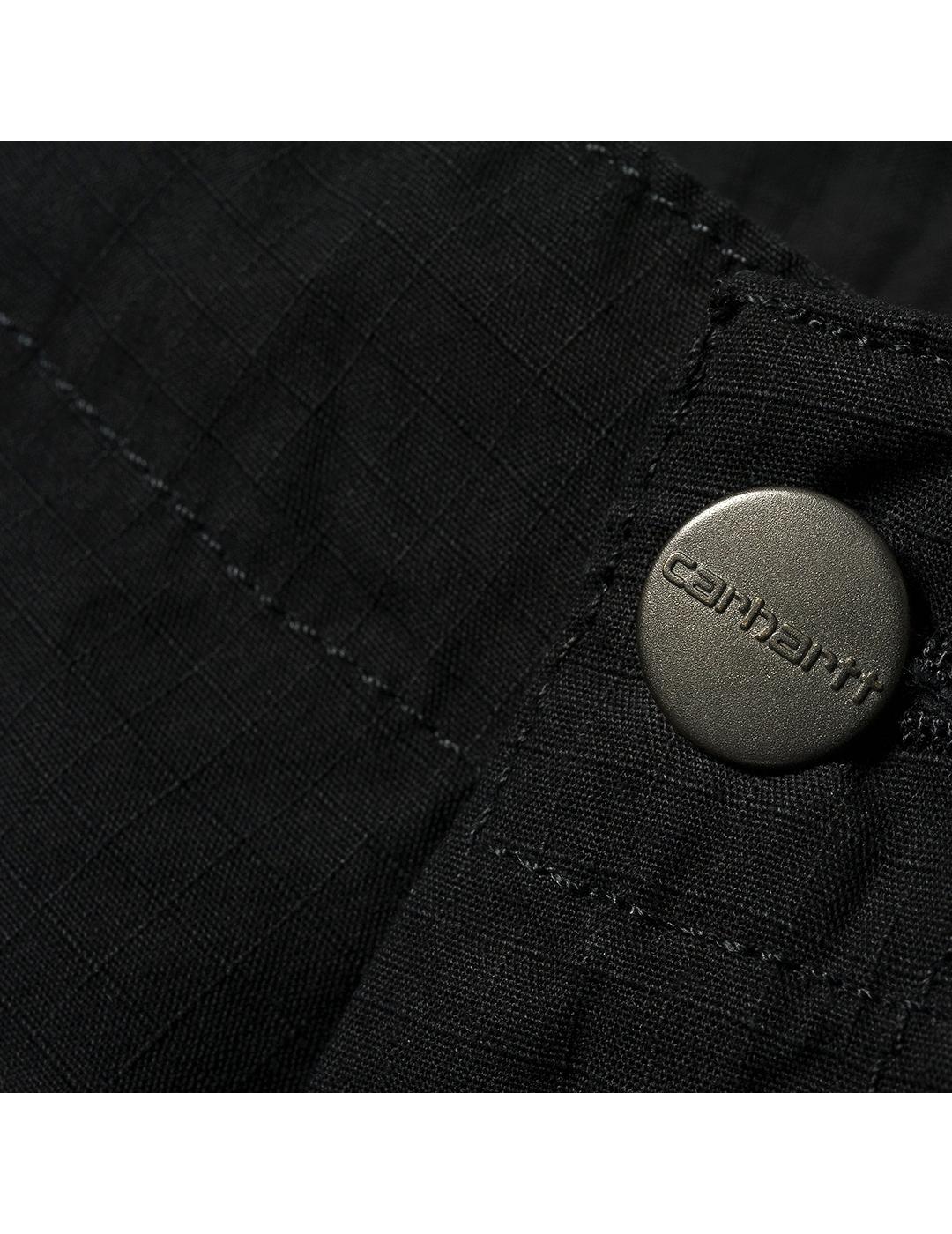 Bermuda Carhartt Wip Regular Cargo negra de hombre