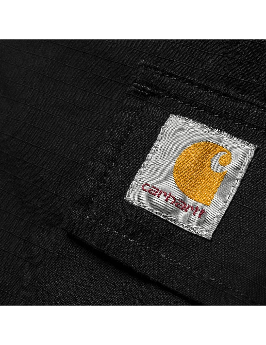 Bermuda Carhartt Wip Regular Cargo negra de hombre