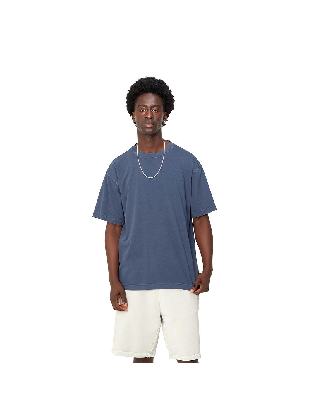Camiseta Carhartt Wip Dune azul lavado de hombre