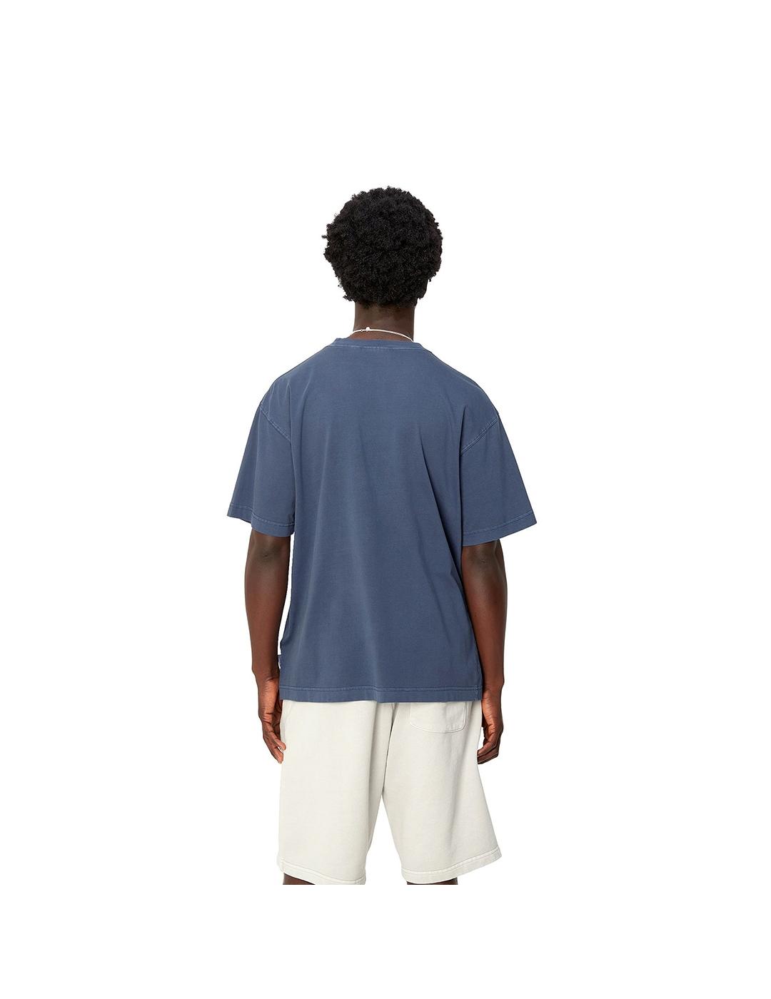 Camiseta Carhartt Wip Dune azul lavado de hombre