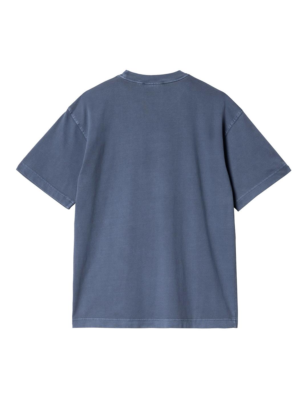 Camiseta Carhartt Wip Dune azul lavado de hombre