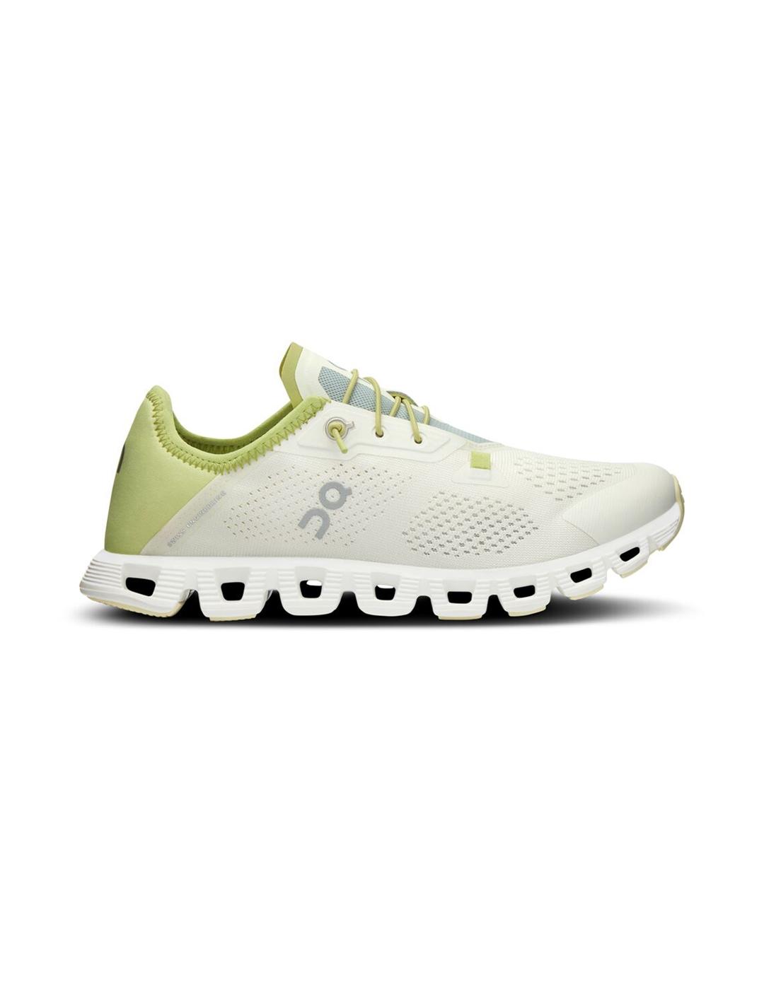 Zapatillas On Running Cloud 5 Coast blanco roto de mujer