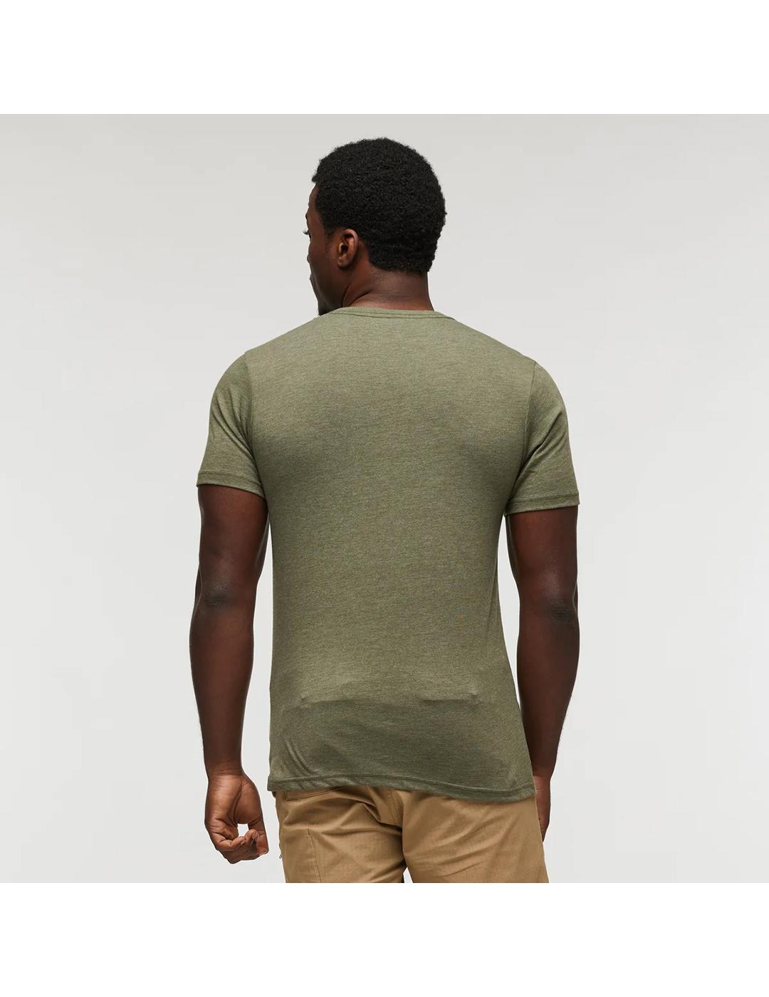 Camiseta Cotopaxi Do Good Organic verde de hombre