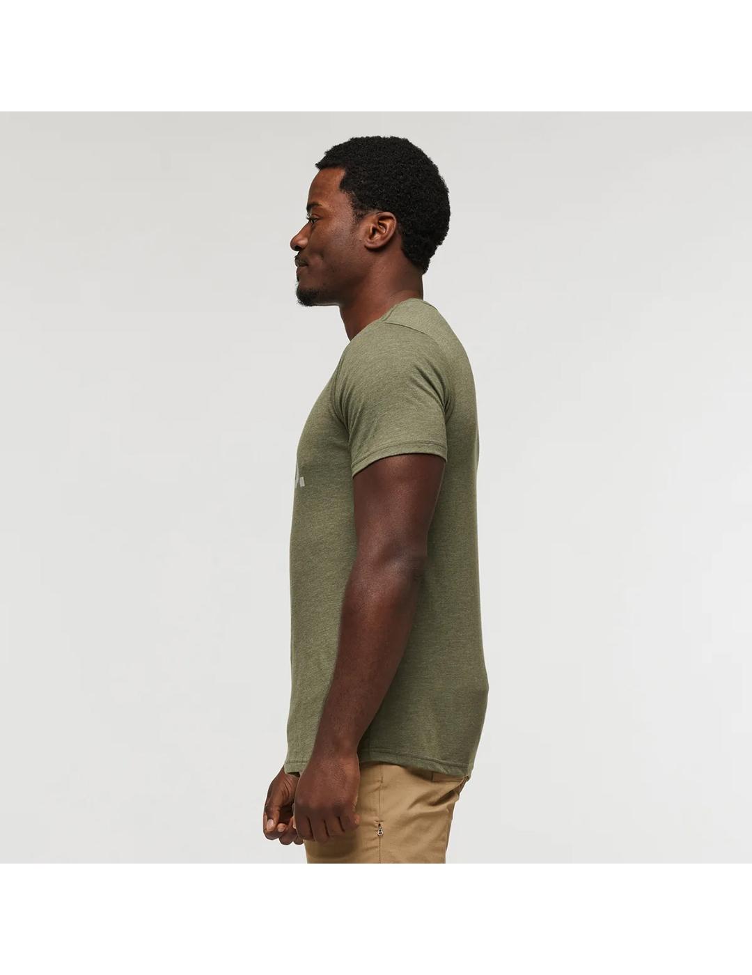 Camiseta Cotopaxi Do Good Organic verde de hombre