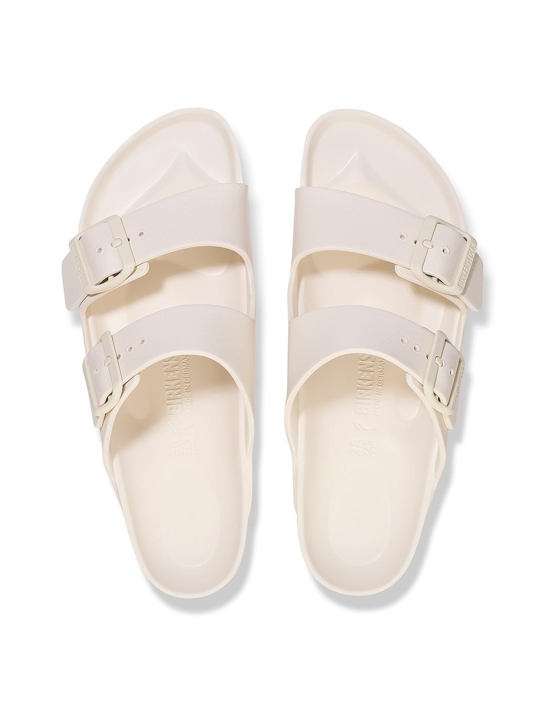 Sandalias Birkenstock Arizona Eva blanco roto de mujer