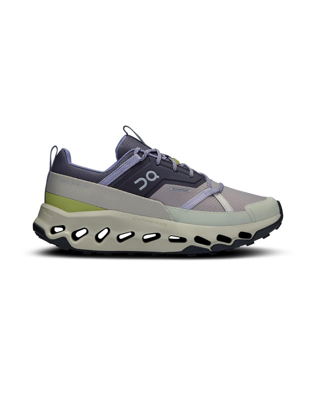 On Running Cloudhorizon Waterproof gris malva de mujer
