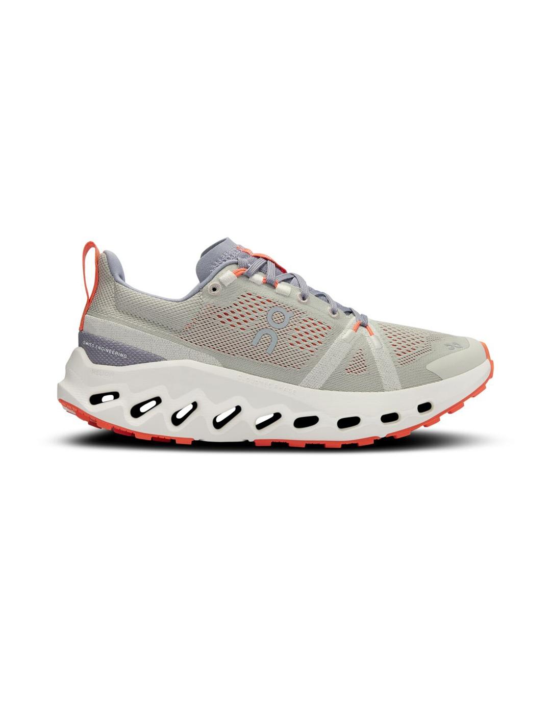 On Running Cloudsurfer Trail azul celeste de mujer