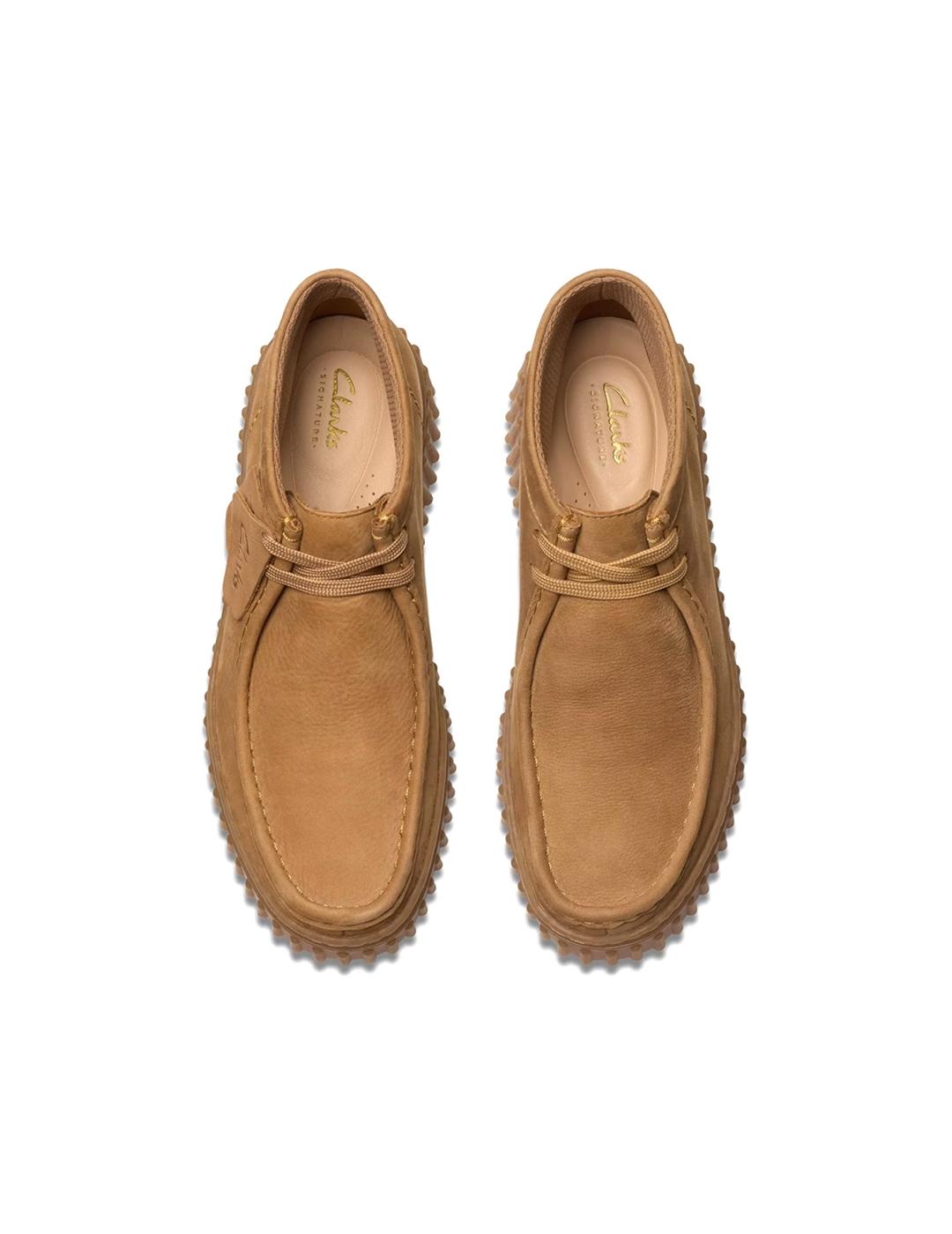 Botines Clarks Torhill Moss Light Tan Nubuck