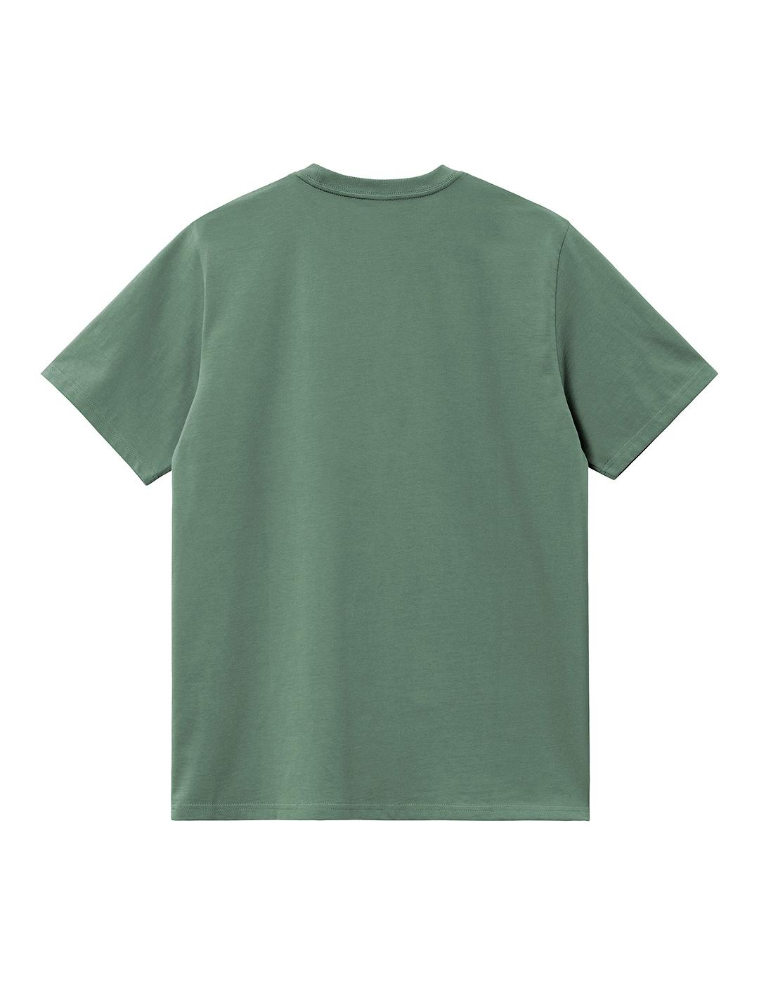 Camiseta Carhartt Wip S/S Pocket duck green