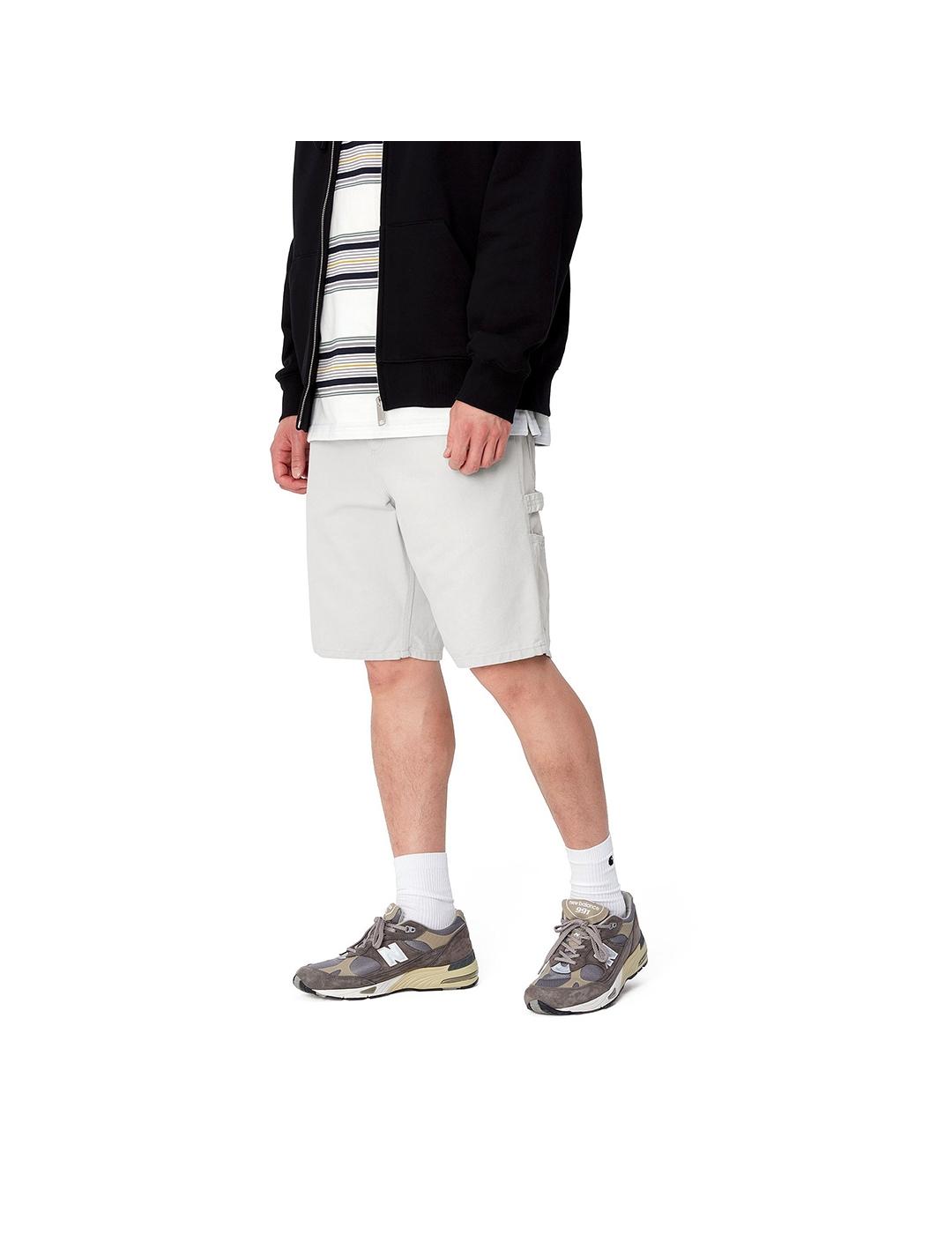 Bermuda Carhartt Wip Single Knee gris de hombre