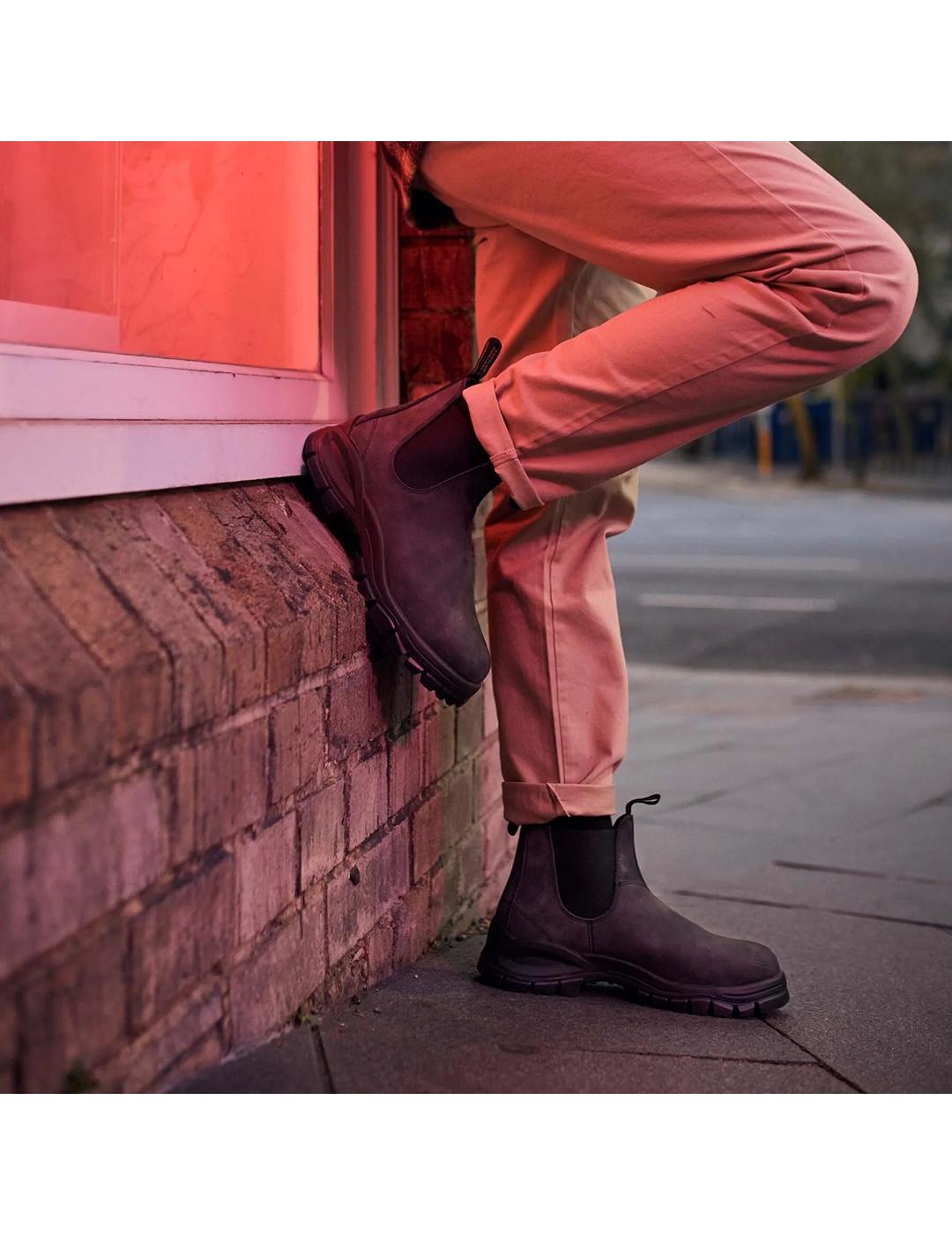 Botas Blundstone 2238 negra de piel para mujer