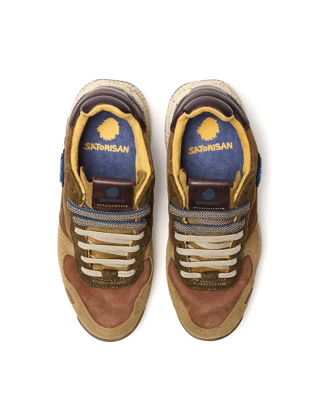 Zapatillas Satorisan Chacrona Premium camel de hombre