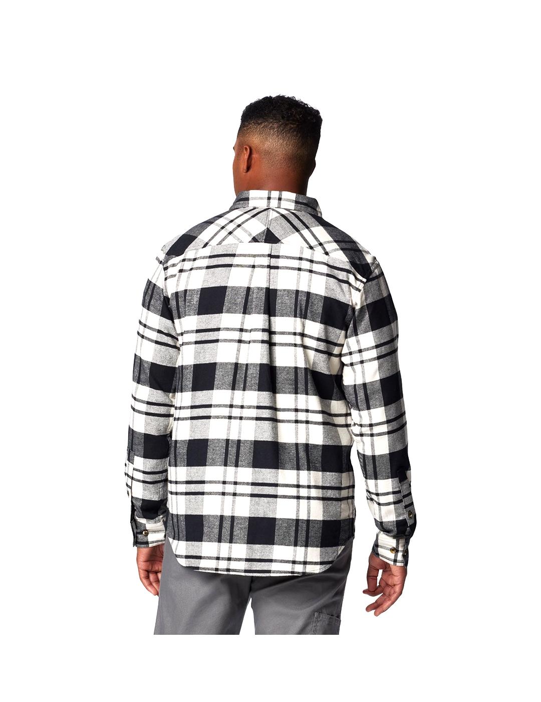 Camisa Columbia Flare Gun stretch negra blanca de hombre