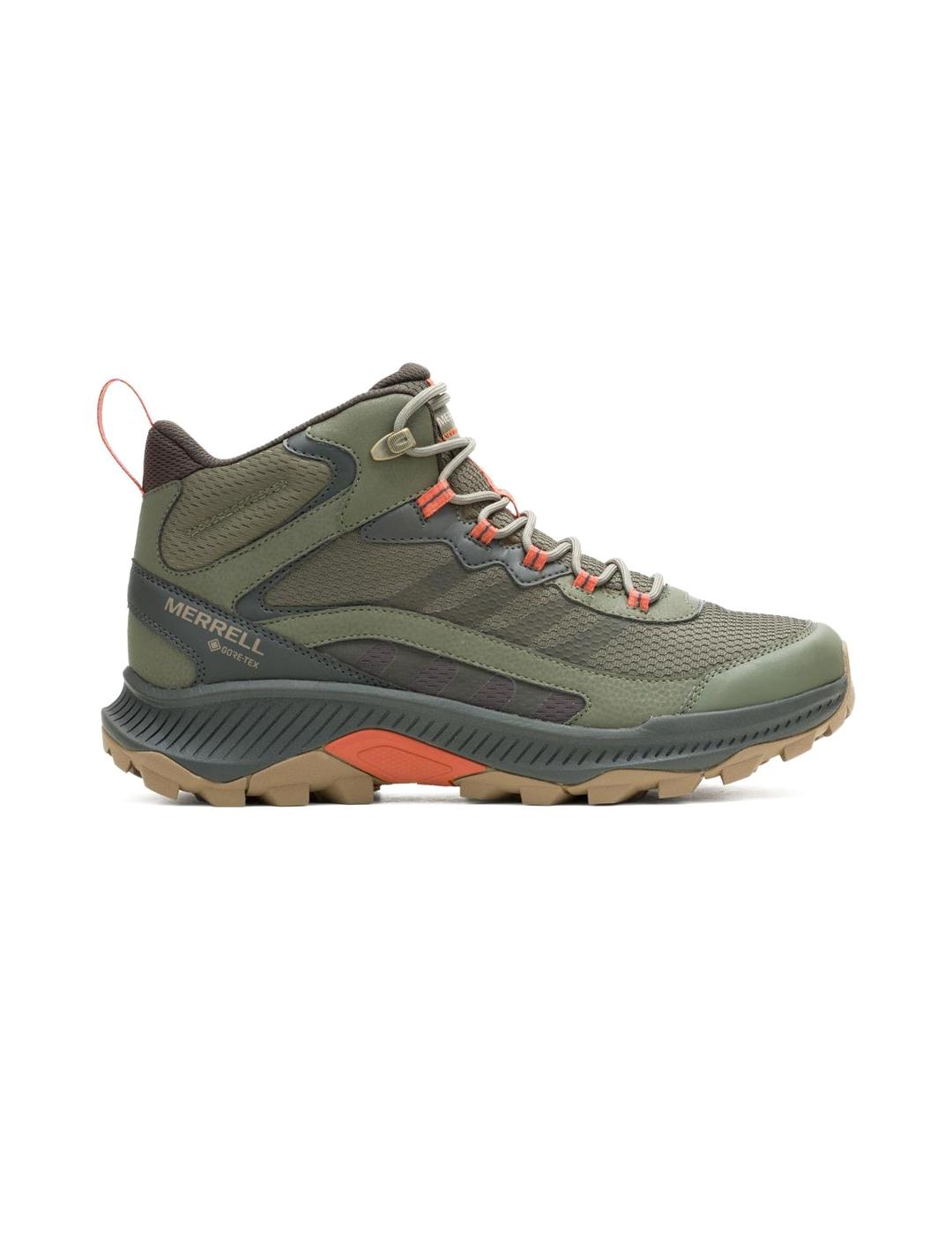Botas Merrell Speed Strike 2 Mid Goretex negras de hombre