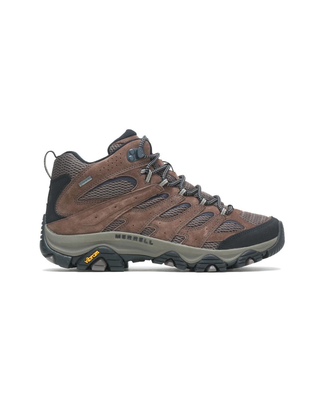 Botas Merrell Moab 3 Mid GTX black grey de hombre