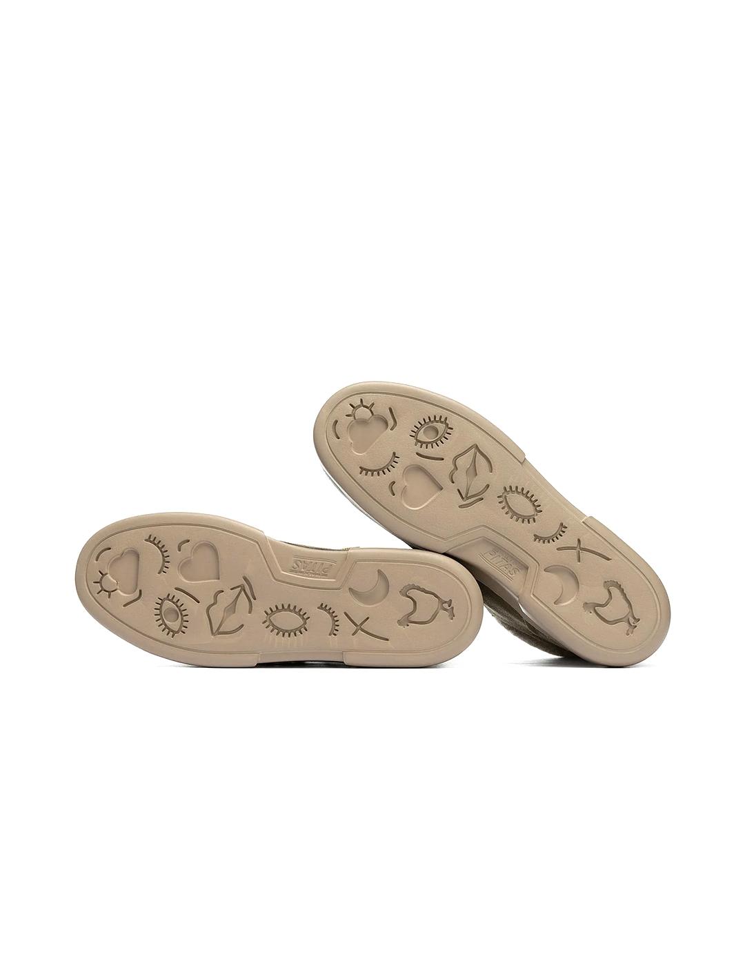 Botas Walk In Pitas Garda waterproof kaki de mujer