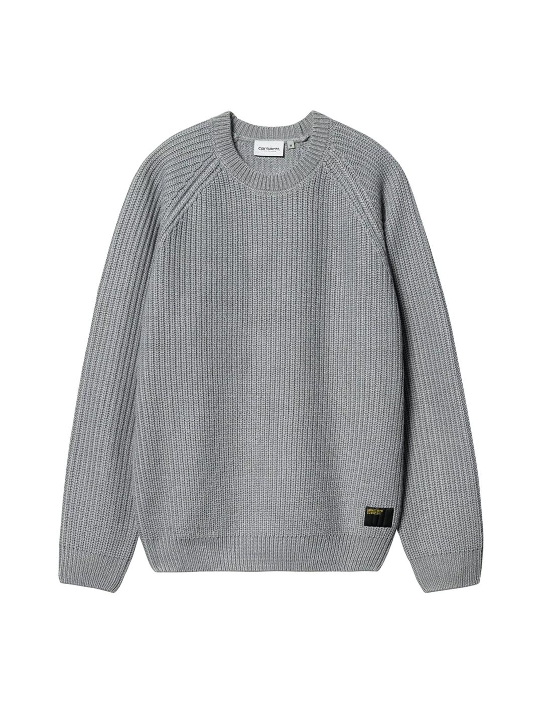 Jersey Carhartt Wip Forth Sweater gris de hombre