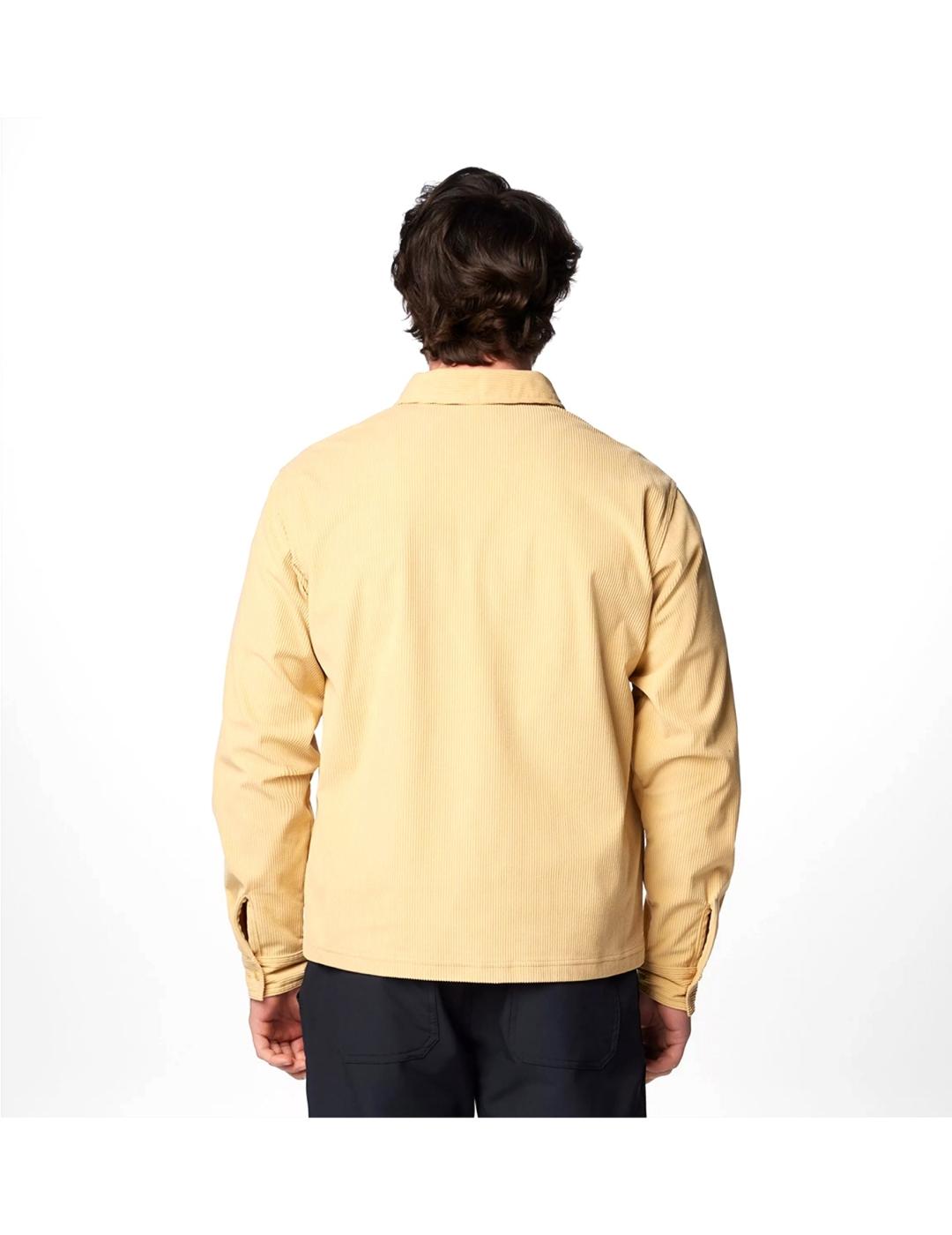 Camisa Columbia Flare Gun camel pana de hombre