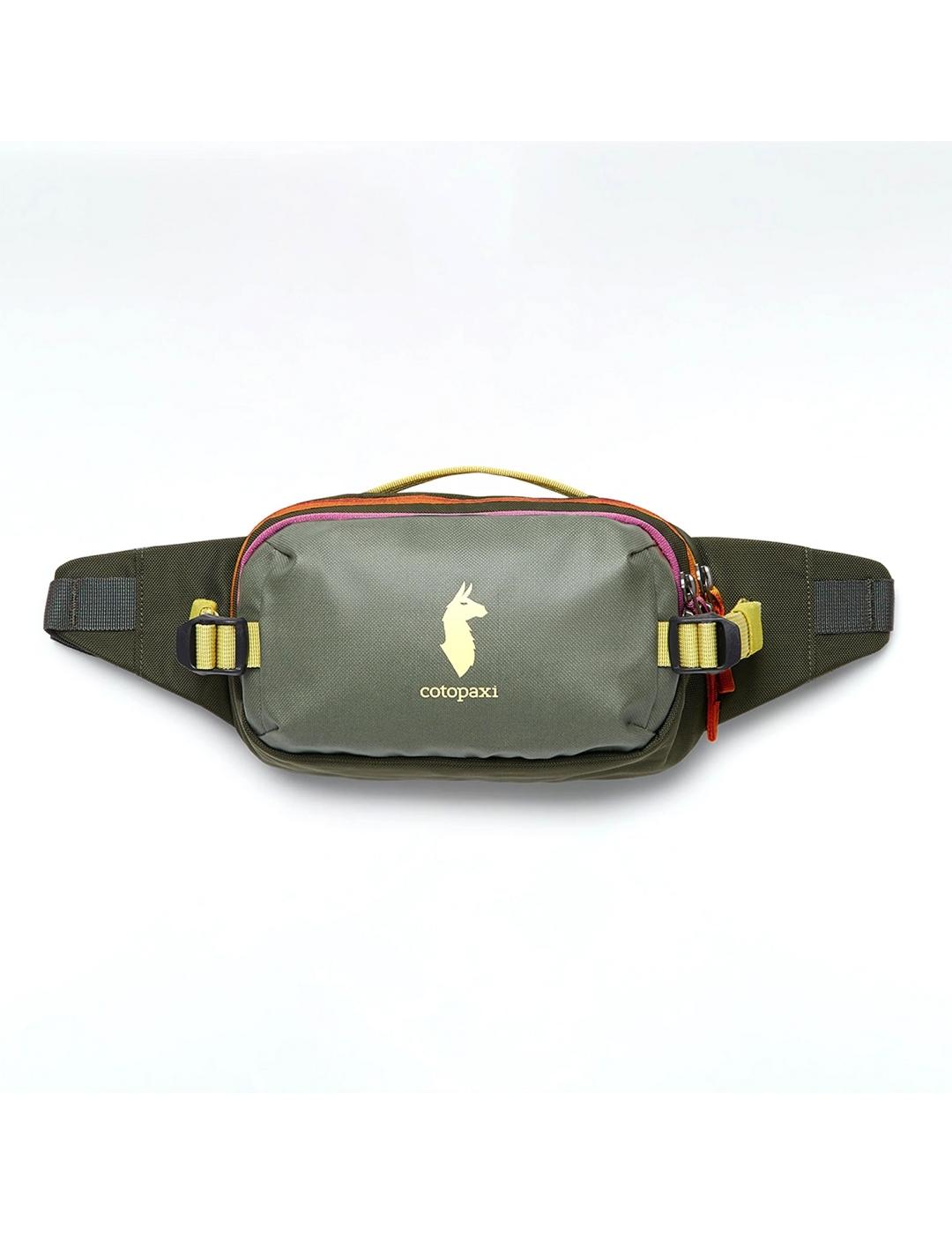 Riñonera Cotopaxi Allpa X 1.5 litros verde de hombre y mujer