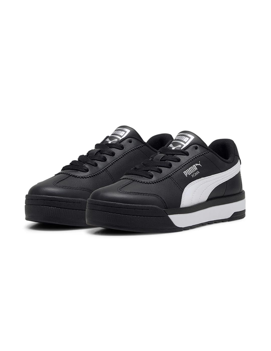 Zapatillas Puma Roma negras de mujer