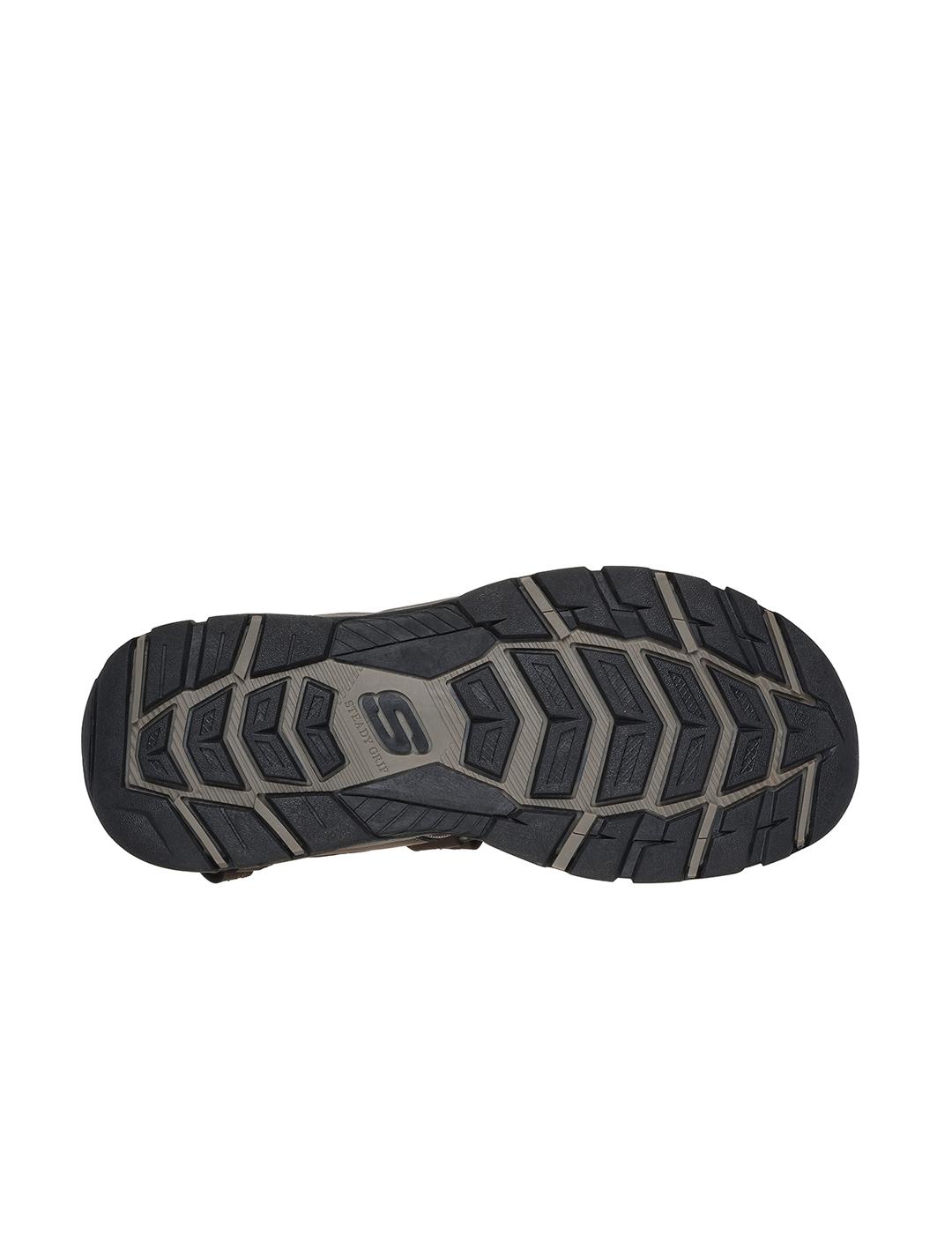 Sandalias Skechers Tresmen Garo marrón de hombre