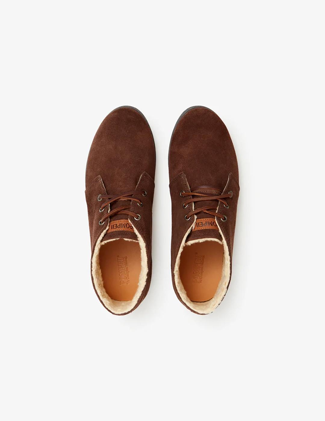 Botines Pompeii Catalina ante hydro camel de hombre