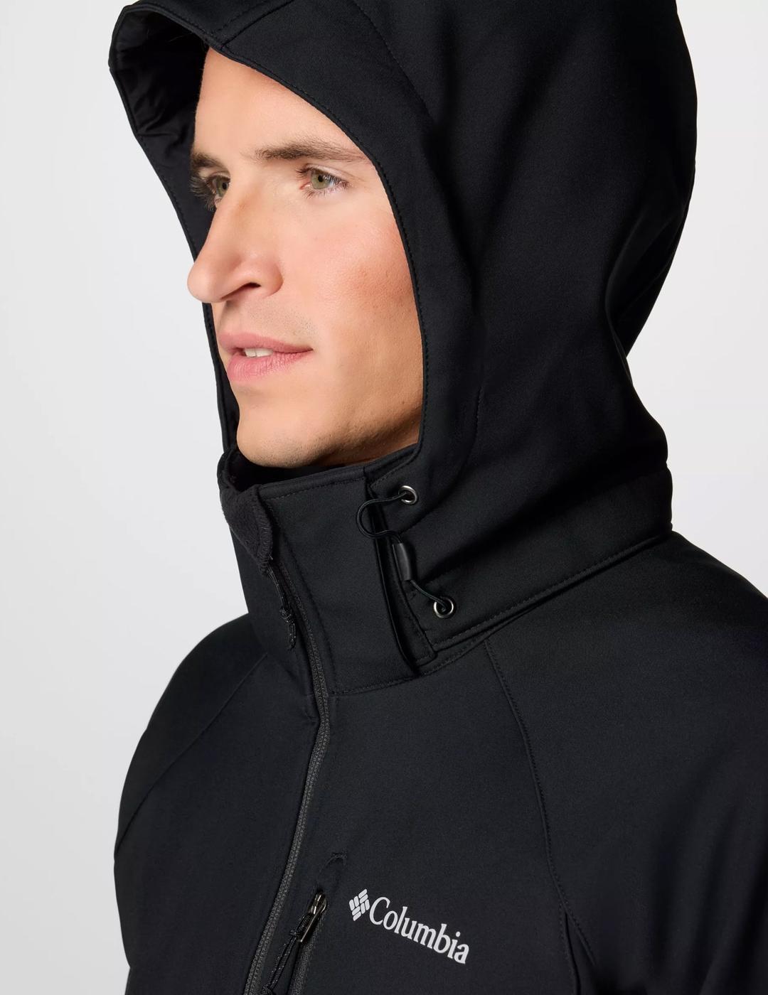 Chaqueta Columbia Cascade Ridge III Sofshell negra de hombre