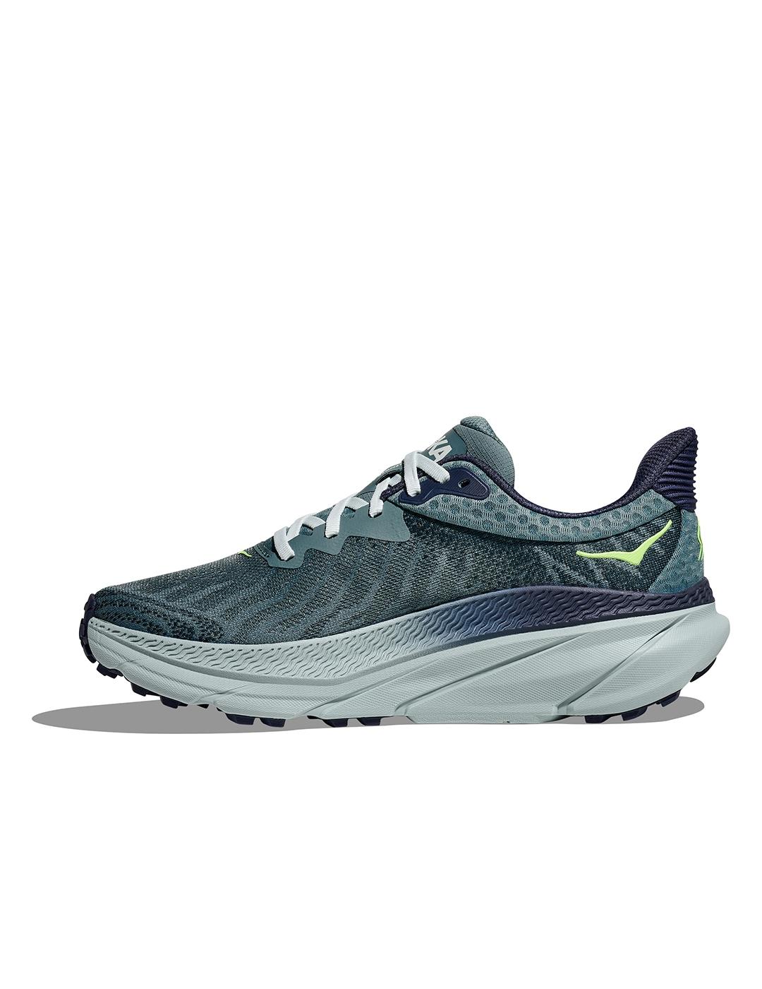 Zapatillas Hoka Challenger 7 verde oscuro de hombre