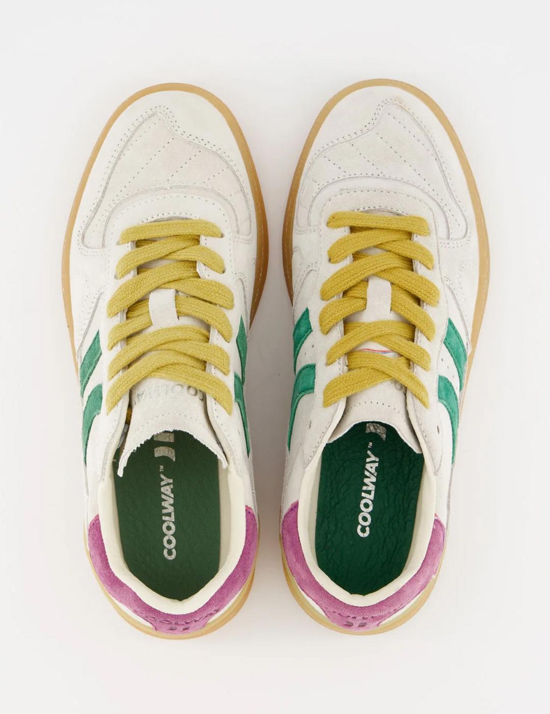 Zapatillas Coolway Goal Sand Dessert gris claro de mujer