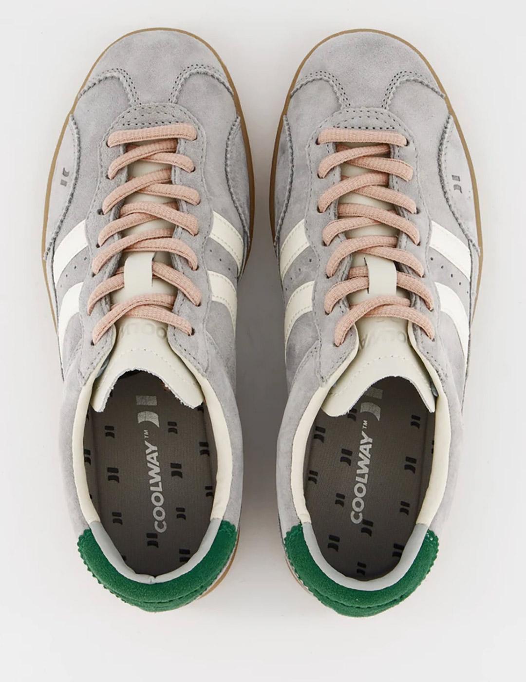 Zapatillas Coolway Kizuna light blue celeste de mujer