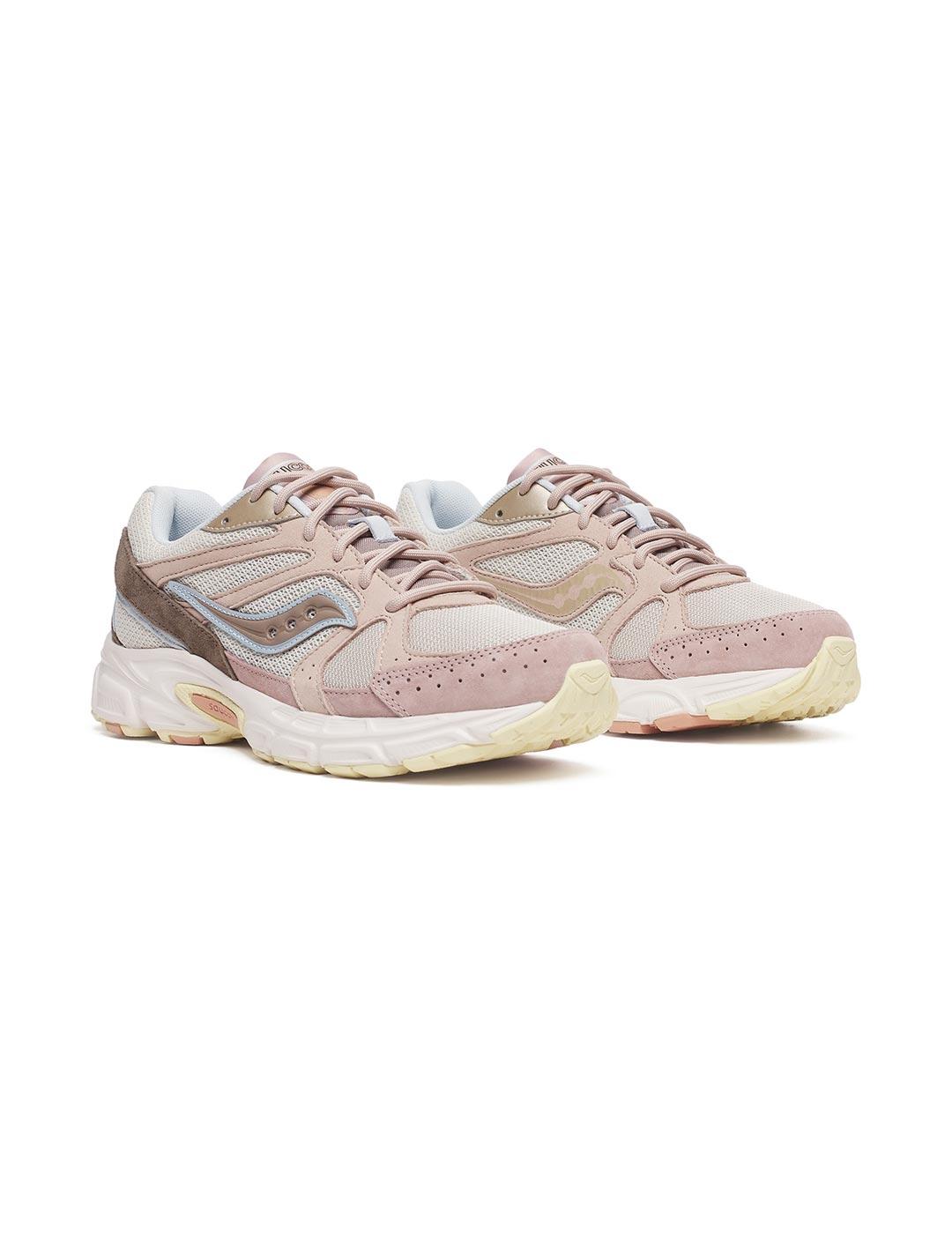 Zapatillas Saucony Ride Millennium rosas de mujer